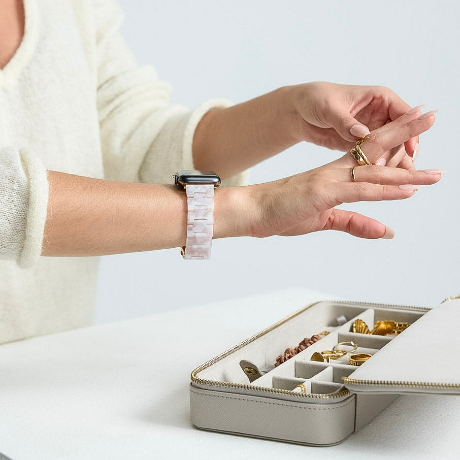 Crystal Band | Rose Quartz