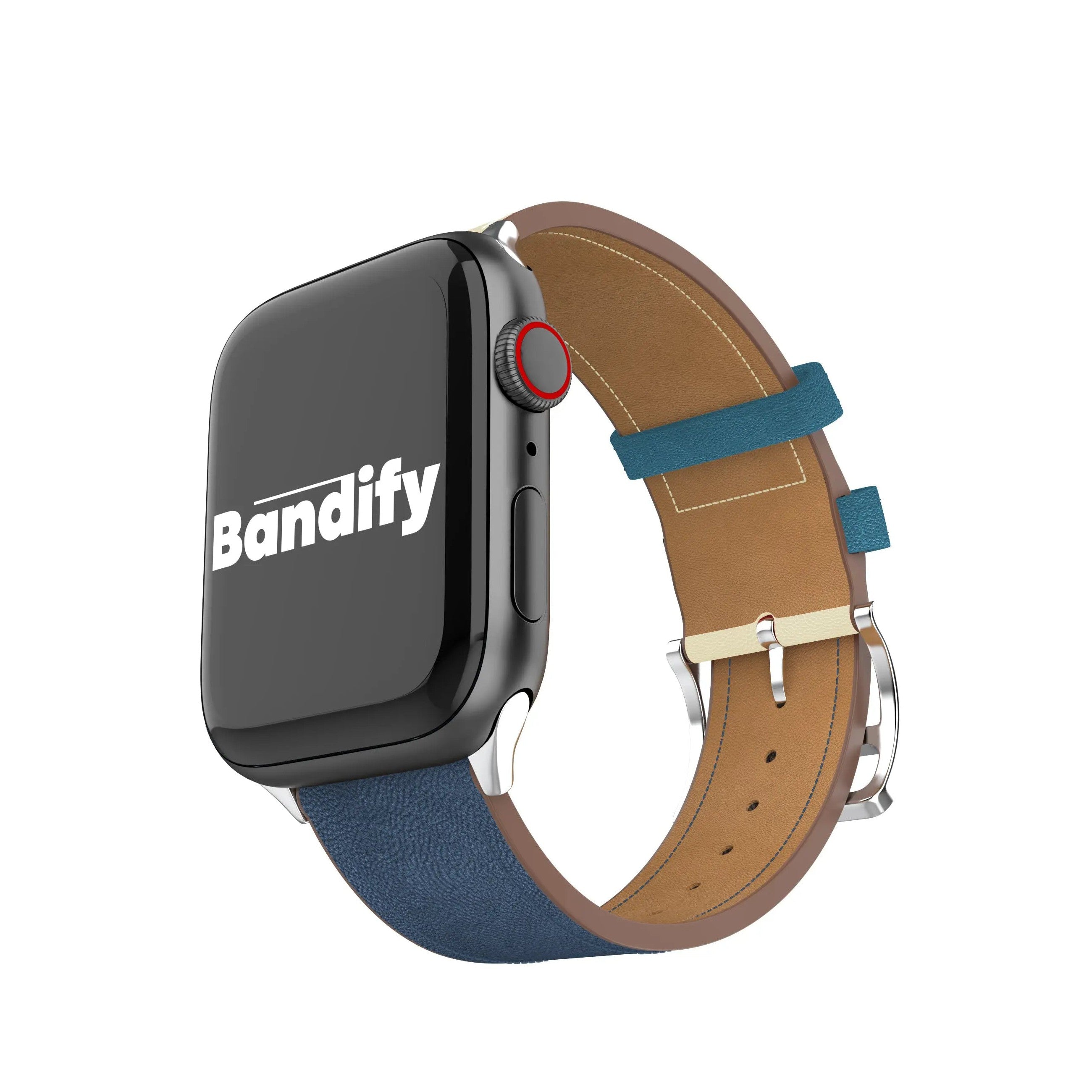 Leather Classic Buckle | Dusk Blue Bandify