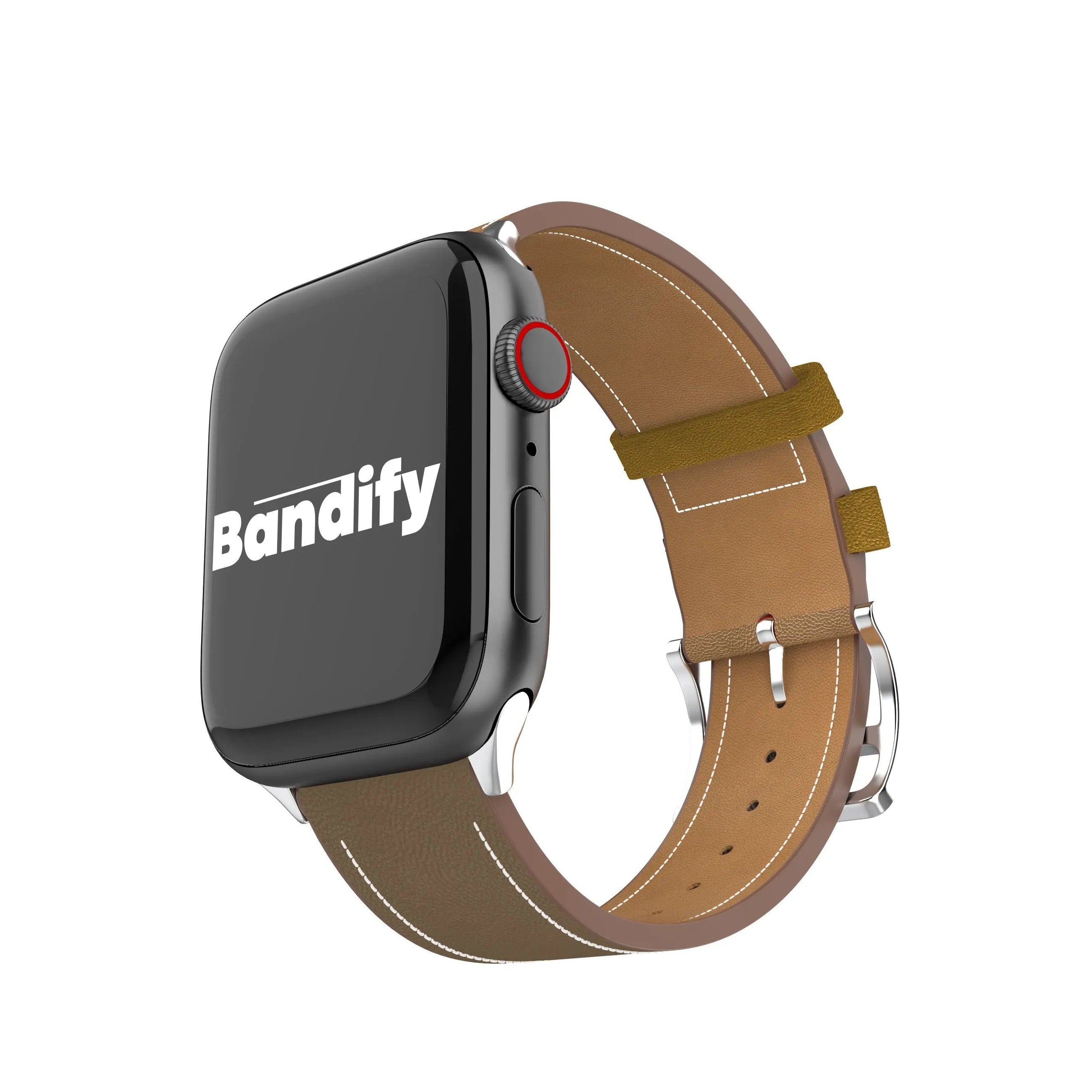 Leather Classic Buckle | Mocha Bandify