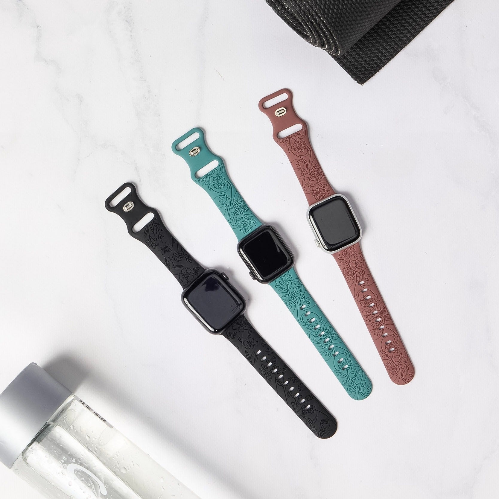 Black Floral Band Bundle