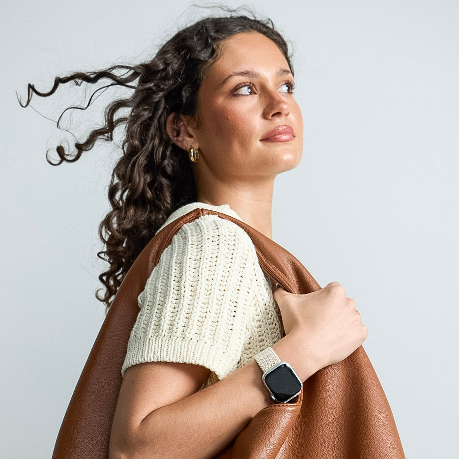 Braided Solo Loop | Dune Grey